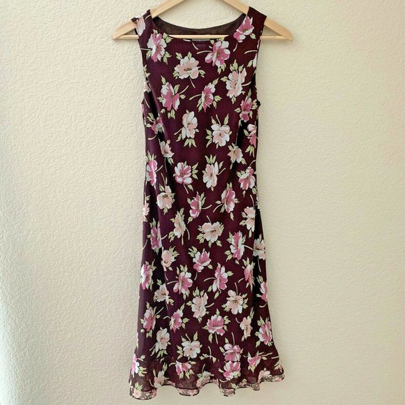 Ann Taylor Dresses & Skirts - Ann Taylor Loft Women's Dress Brown Floral Size 2